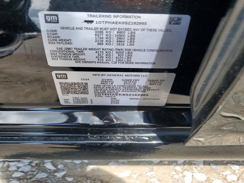 2025 GMC SIERRA C1500 13
