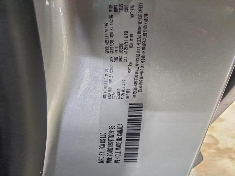 2026 CHRYSLER PACIFICA SELECT 13