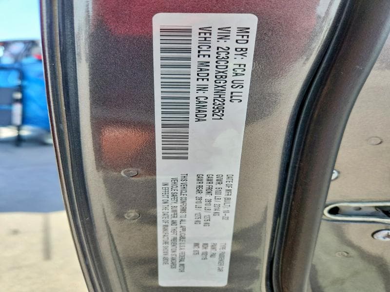 2022 DODGE CHARGER SXT 13