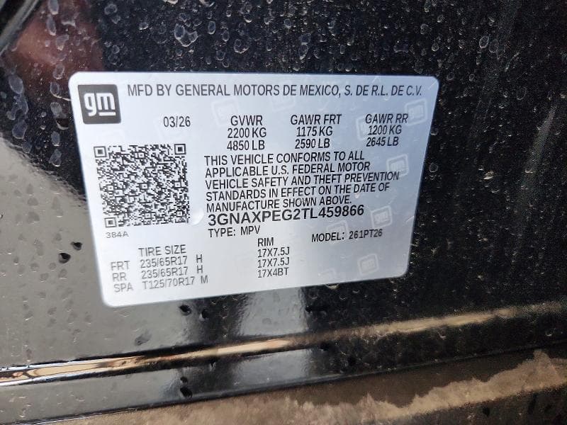 2026 CHEVROLET EQUINOX LT 12