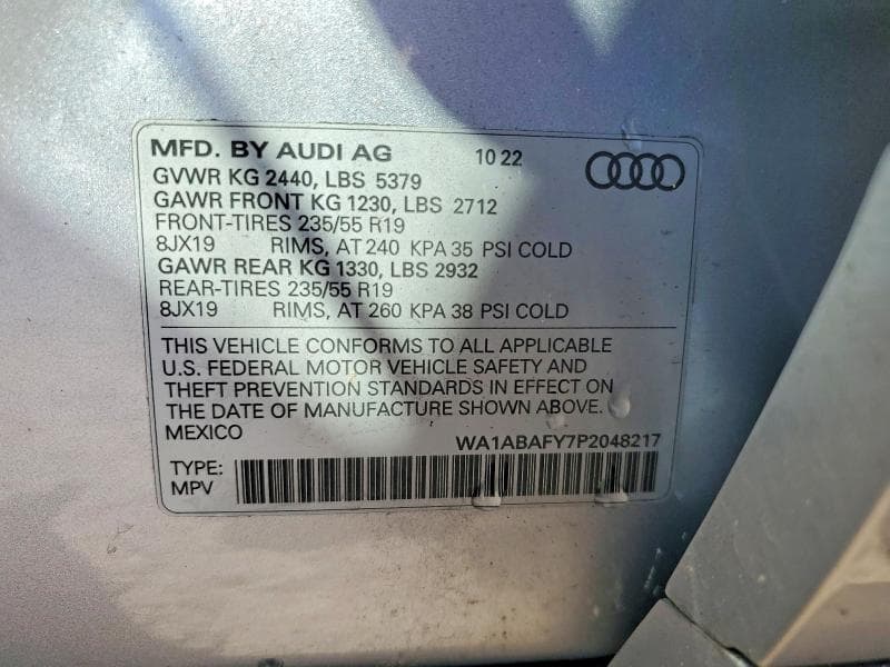 2023 AUDI Q5 PREMIUM 40 13