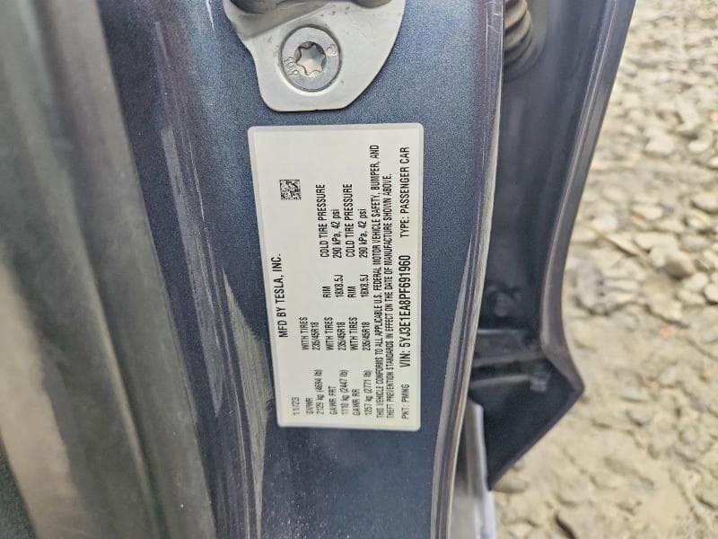 2023 TESLA MODEL 3 12