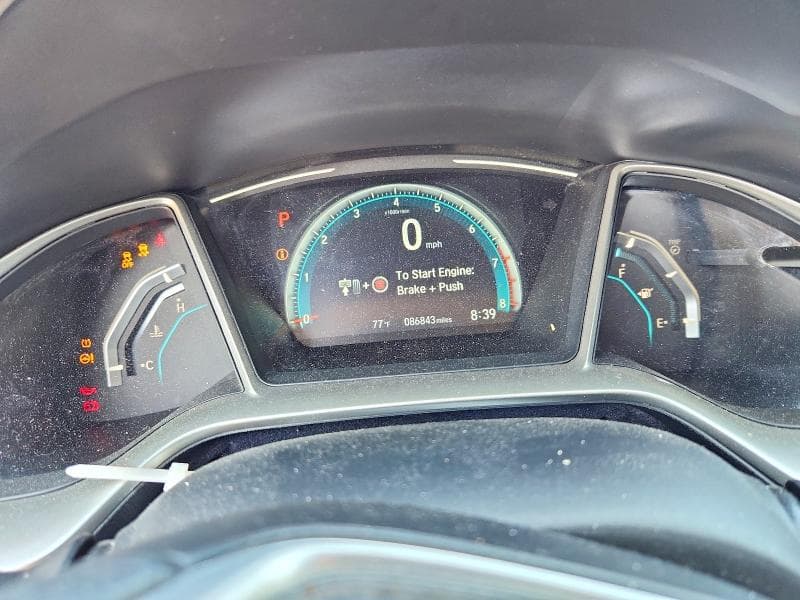 2017 HONDA CIVIC EX 9