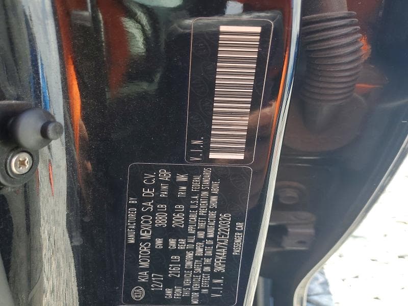 2018 KIA FORTE LX 12