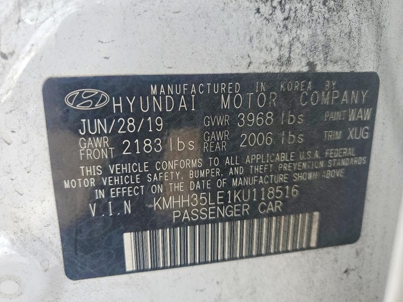 2019 HYUNDAI ELANTRA GT BASE 12