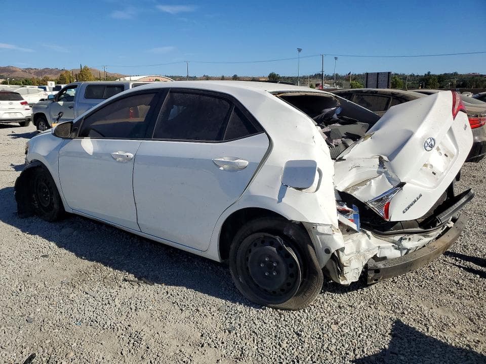 2017 TOYOTA COROLLA LE 2