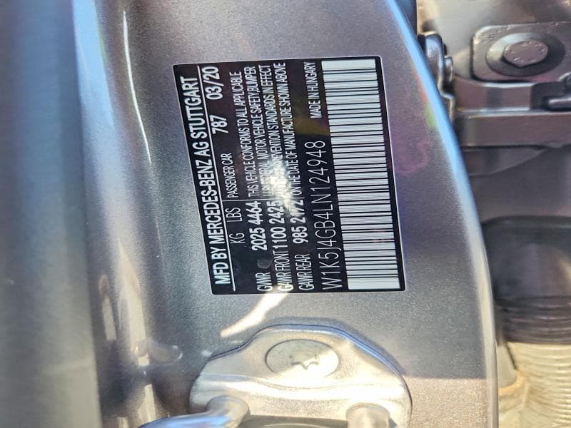 2020 MERCEDES-BENZ CLA 250 12