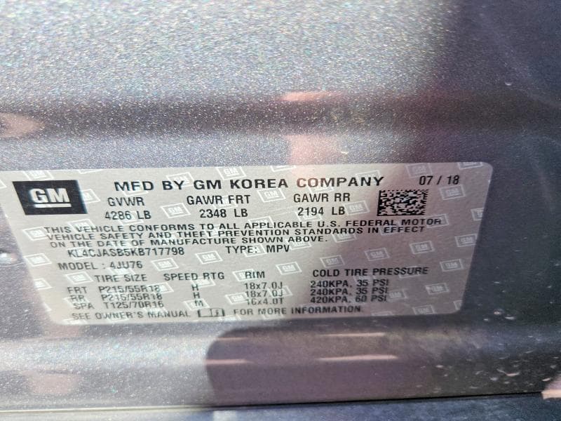 2019 BUICK ENCORE PREFERRED 12