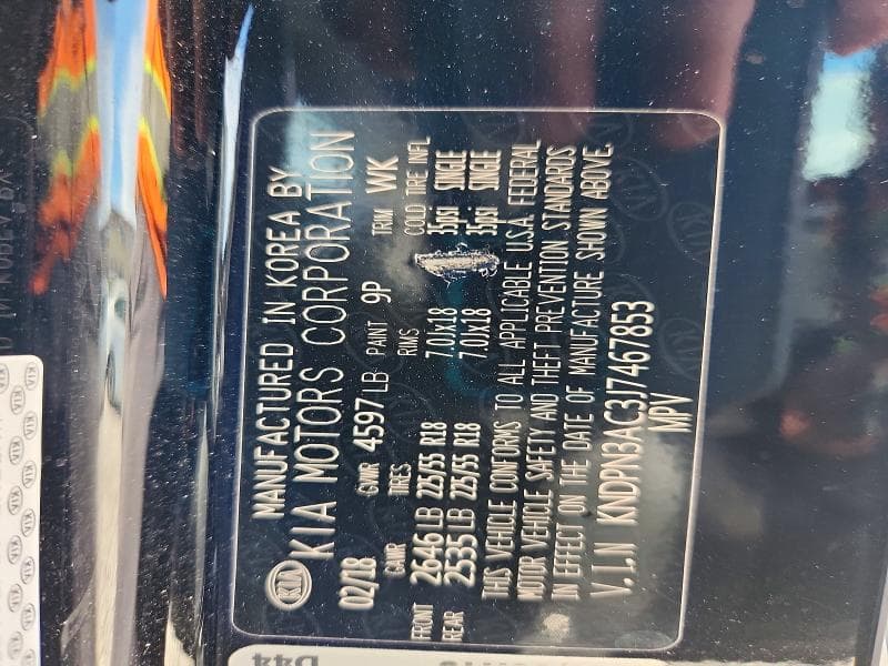 2018 KIA SPORTAGE EX 13