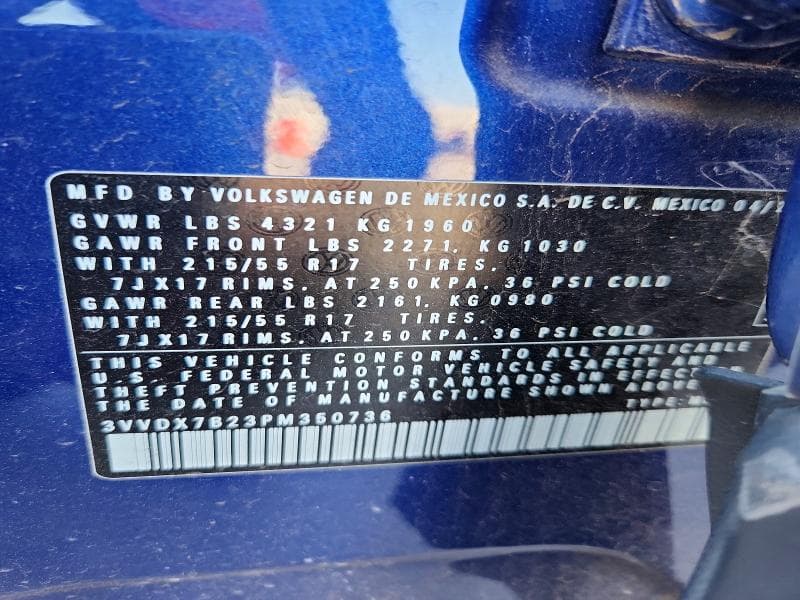 2023 VOLKSWAGEN TAOS S 14