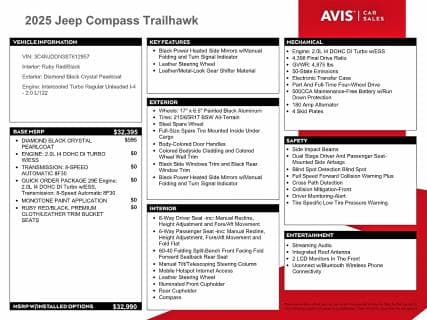2025 JEEP COMPASS TRAILHAWK 12
