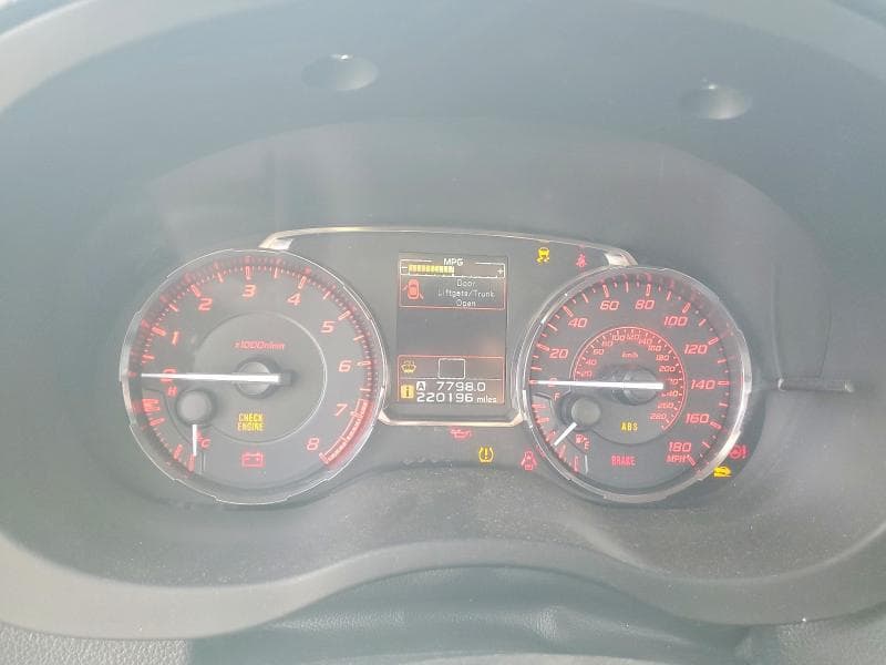 2017 SUBARU WRX PREMIUM 9