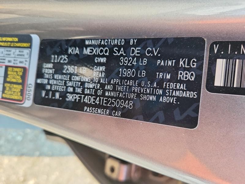 2026 KIA K4 LXS 12