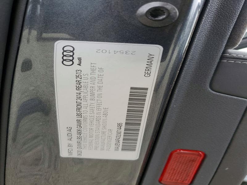 2020 AUDI A4 PREMIUM PLUS 12