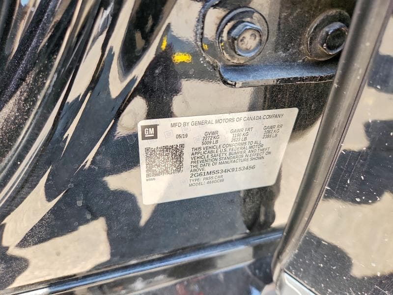 2019 CADILLAC XTS LUXURY 12