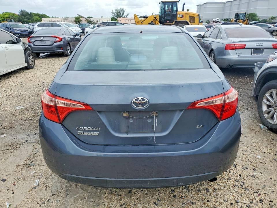 2018 TOYOTA COROLLA LE 6
