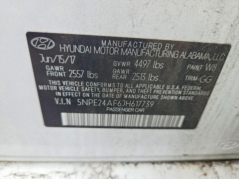 2018 HYUNDAI SONATA SE 13