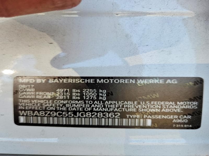 2018 BMW 330 XIGT 12