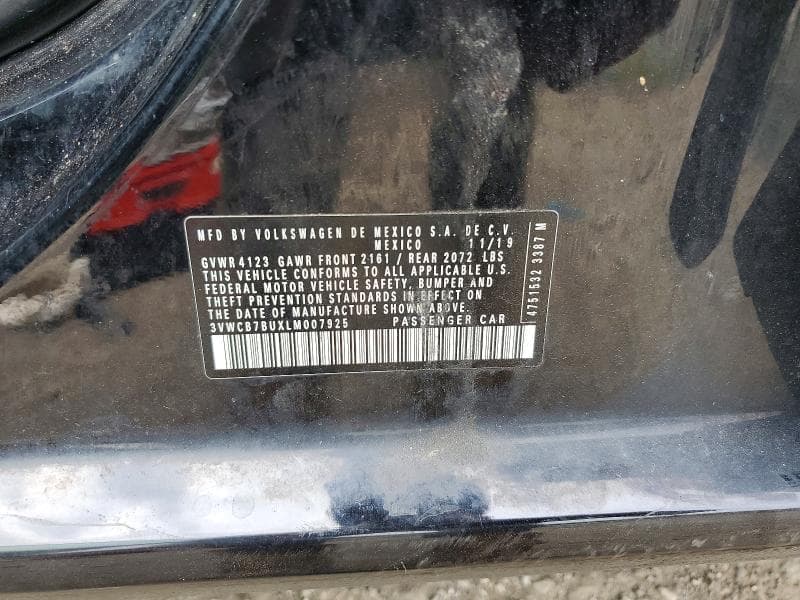 2020 VOLKSWAGEN JETTA S 12