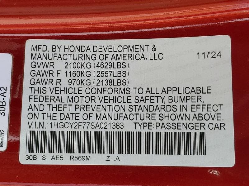 2025 HONDA ACCORD HYBRID SPORT-L 13