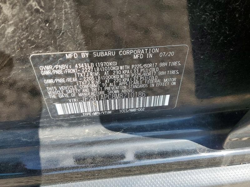 2021 SUBARU CROSSTREK PREMIUM 12