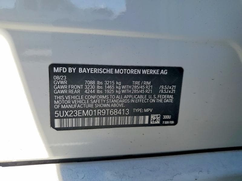 2024 BMW X7 XDRIVE40I 13