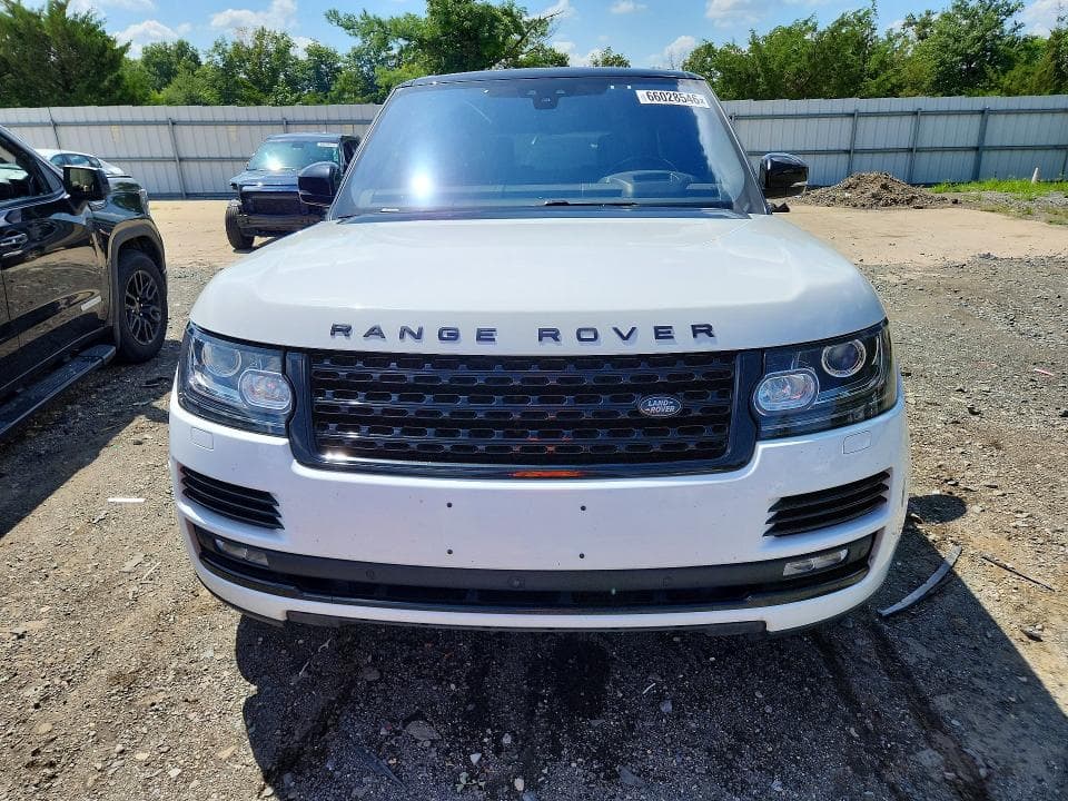 2017 LAND ROVER RANGE ROVER SUPERCHARGED 5