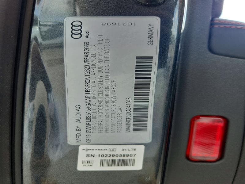 2019 AUDI S5 PREMIUM PLUS 13