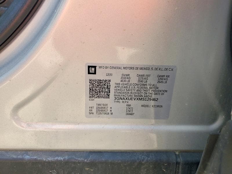2021 CHEVROLET EQUINOX LT 13