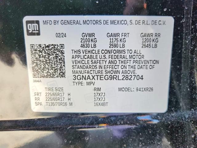 2024 CHEVROLET EQUINOX LT 13