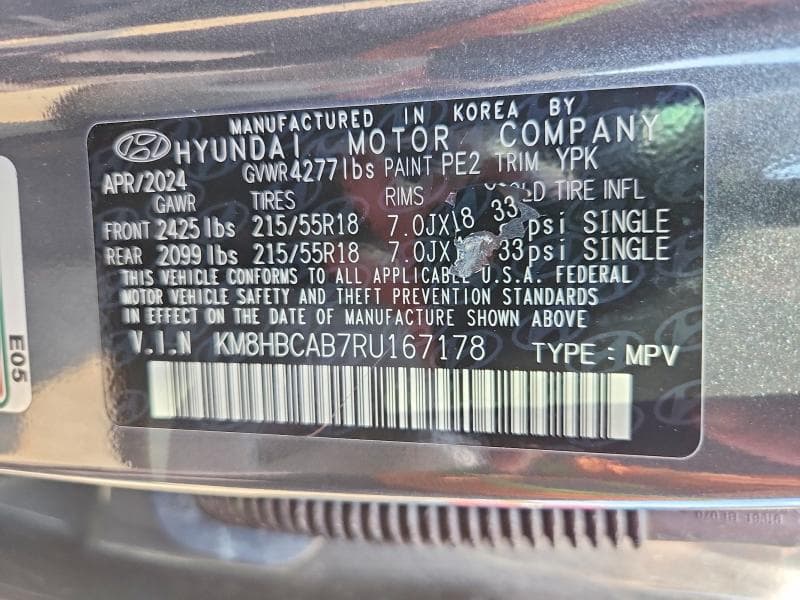 2024 HYUNDAI KONA SEL 14