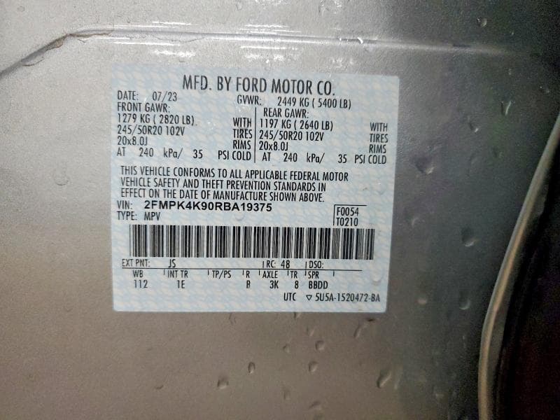 2024 FORD EDGE TITANIUM 14