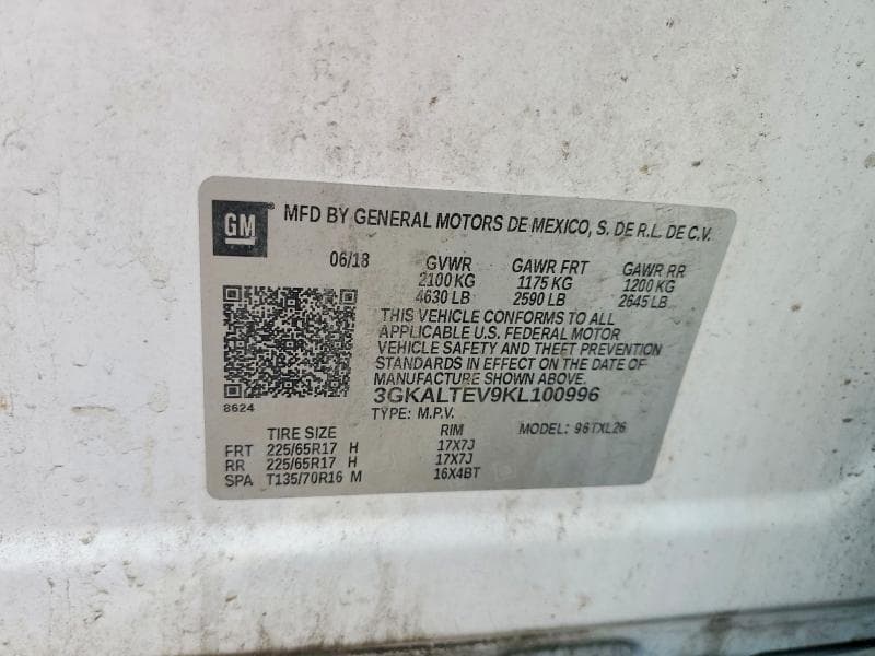 2019 GMC TERRAIN SLE 14