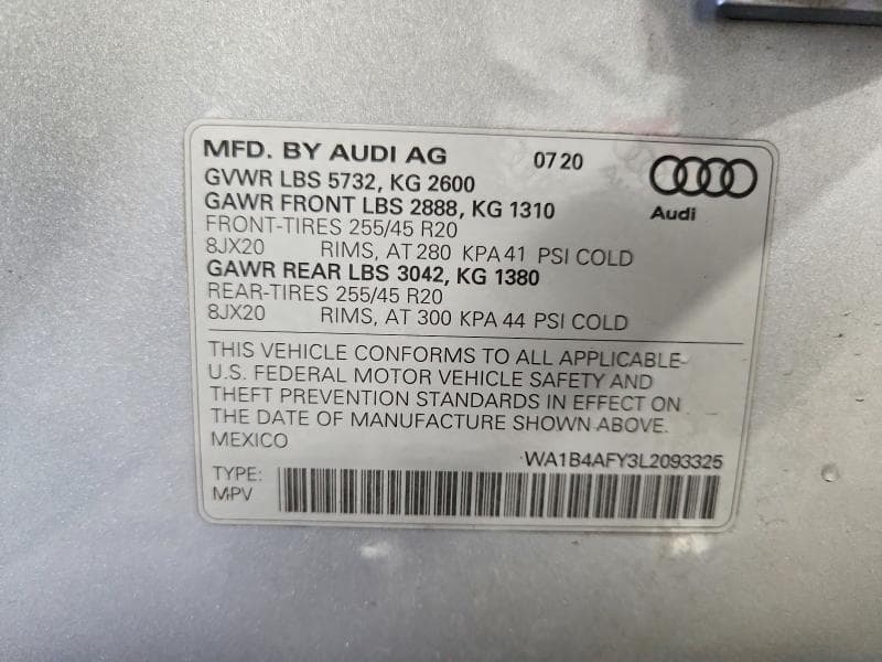 2020 AUDI SQ5 PREMIUM PLUS 13