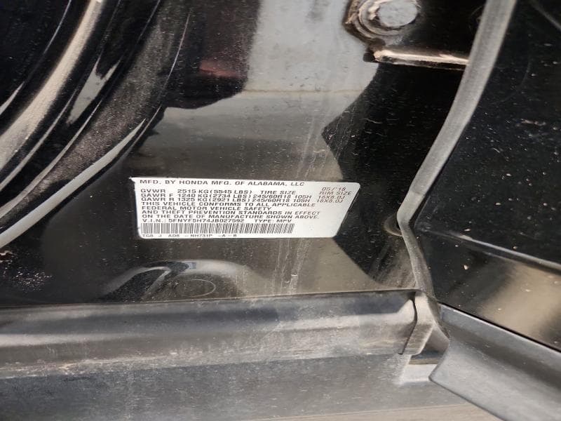 2018 HONDA PILOT EXLN 13