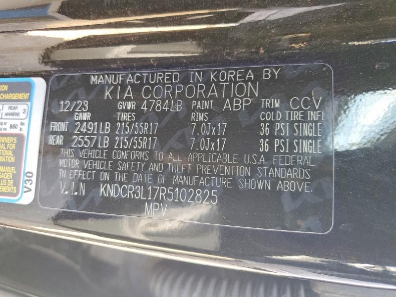 2024 KIA NIRO WIND 13