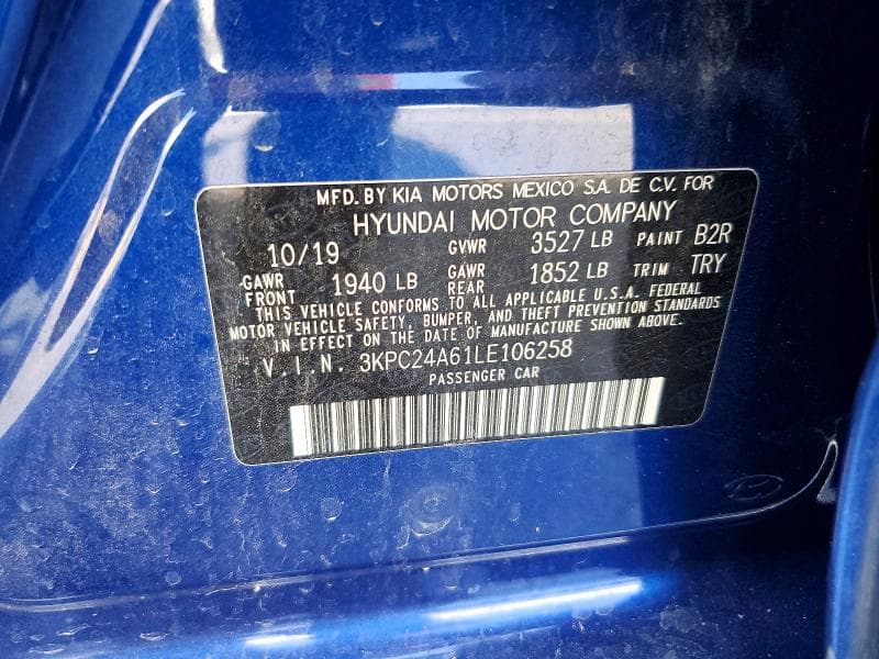 2020 HYUNDAI ACCENT SE 12