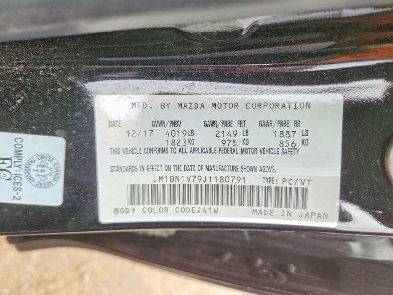 2018 MAZDA 3 GS 13