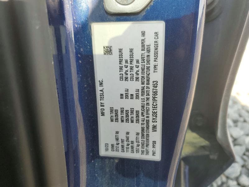 2023 TESLA MODEL 3 12