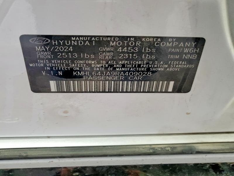 2024 HYUNDAI SONATA SEL 12