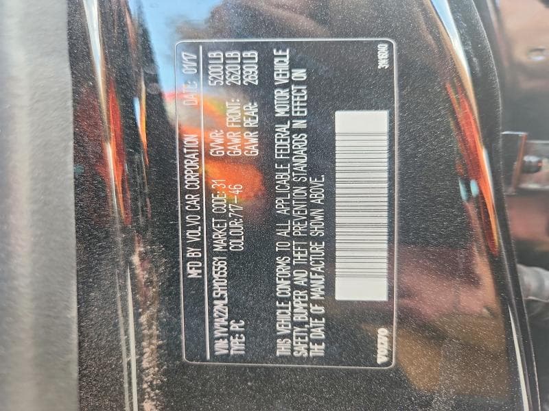 2017 VOLVO S90 T6 INSCRIPTION 12