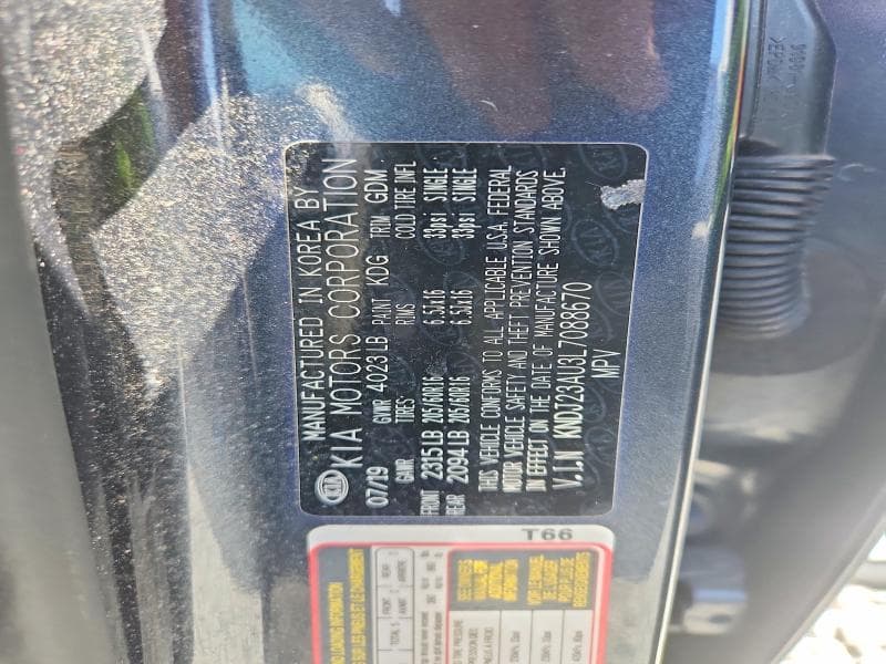 2020 KIA SOUL LX 12