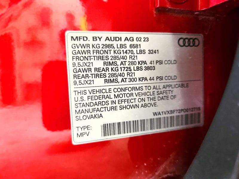 2023 AUDI Q7 PRESTIGE 14
