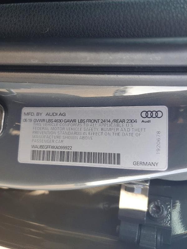 2019 AUDI A3 PREMIUM 13
