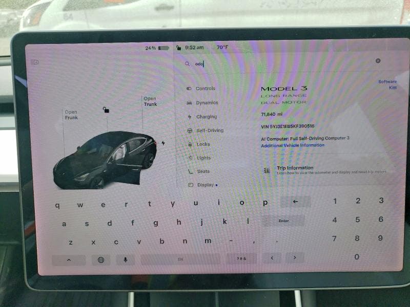 2019 TESLA MODEL 3 9