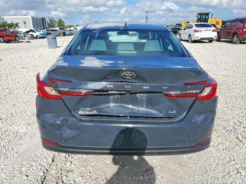 2025 TOYOTA CAMRY LE 6