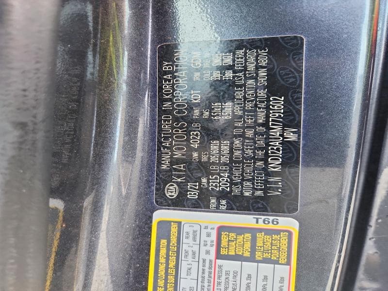 2021 KIA SOUL LX 13
