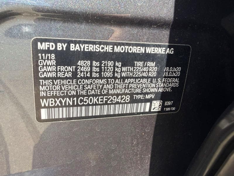 2019 BMW X2 M35I 11