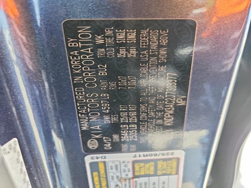 2018 KIA SPORTAGE LX 13