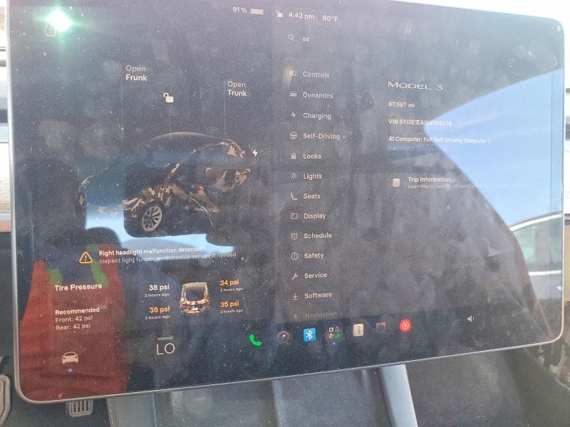 2022 TESLA MODEL 3 9